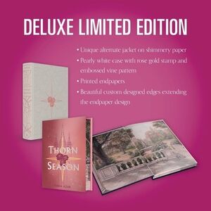 Brand New Special Edition Thorn Season Hardcover Book With Painted Edges